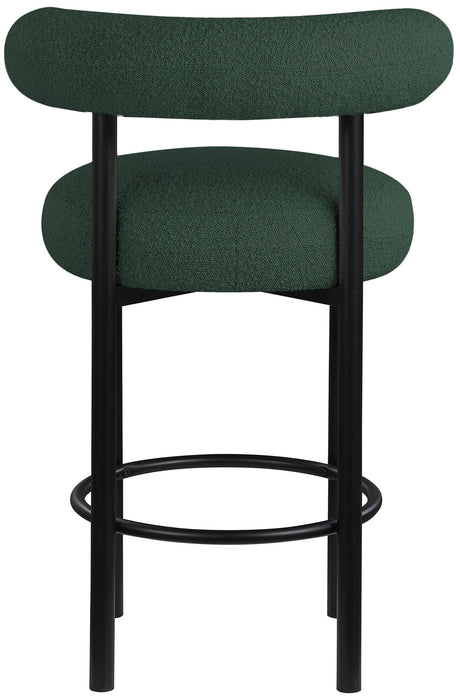 Bordeaux - Stool With Black Legs (Set of 2) - Simple Home Plus