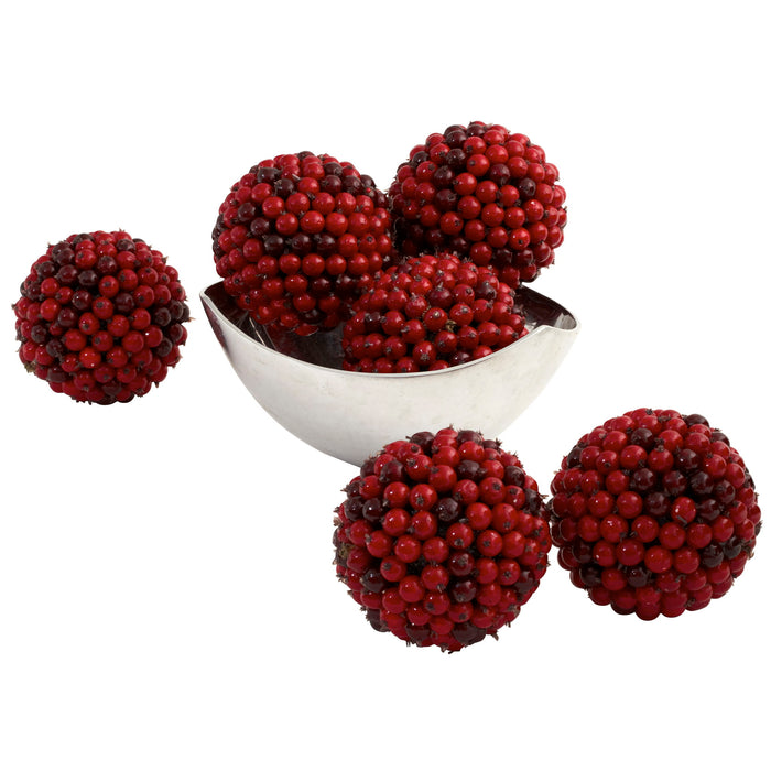 5" Red Berry Ball
