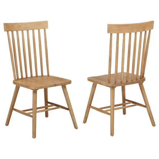 Andrews - Windsor Spindle Back Dining Side Chair (Set of 2) - Simple Home Plus