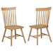 Andrews - Windsor Spindle Back Dining Side Chair (Set of 2) - Simple Home Plus