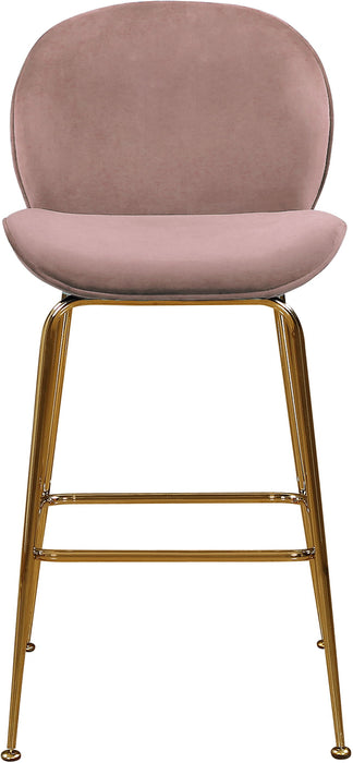 Paris - Stool with Gold Legs (Set of 2) - Simple Home Plus