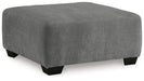 Birkdale Court - Gray - Oversized Accent Ottoman - Simple Home Plus