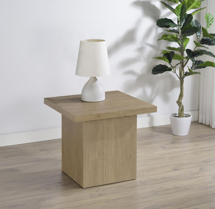 Devar - Square Engineered Wood Table - Simple Home Plus