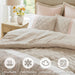 Shawnee - King 8 Piece Comforter Set - Blush - Simple Home Plus