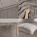 Malea - Twin Shaggy Comforter Mini Set - Gray - Simple Home Plus