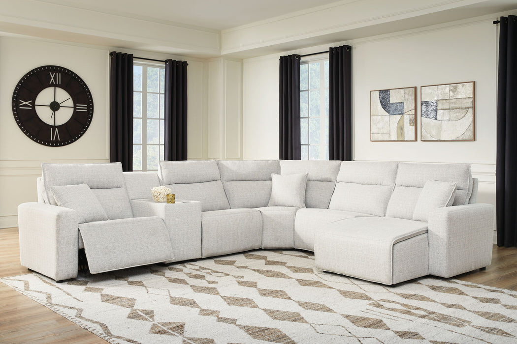 Modmax II - Reclining Sectional - Stone - Simple Home Plus