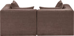 Stellar - 2 Piece 76" Upholstered Modular Loveseat - Simple Home Plus
