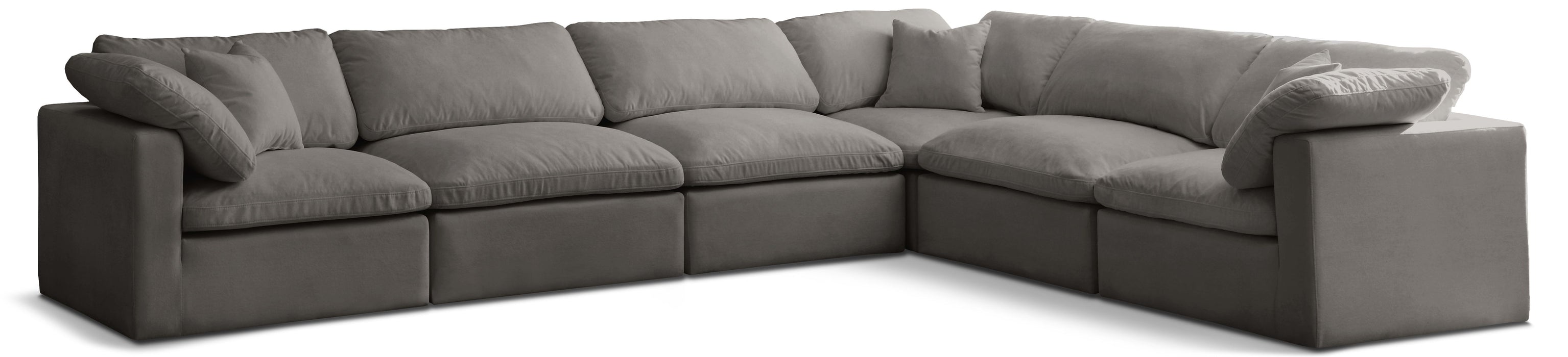 Plush - 6 Piece Modular Sectional - Simple Home Plus