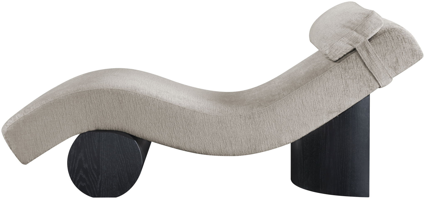 Marcella - Chaise Lounge - Black Base - Simple Home Plus