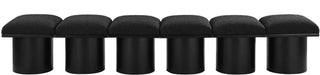 Pavilion - 6 Piece Modular Bench With Black Base - Simple Home Plus