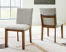 Kraeburn - Beige / Brown - Dining Upholstered Side Chair (Set of 2) - Simple Home Plus