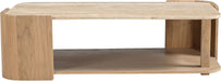 Calabria - Marble And Oak Wood Table - Simple Home Plus