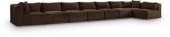 Shaggy - 8 Piece Modular Sectional - Simple Home Plus