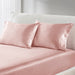 Satin - Luxury 2 Piece Pillowcases - Pink - Simple Home Plus