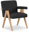Woodloch - Accent Chair With Natural Frame - Simple Home Plus
