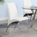 Bishop - Upholstered Dining Side Chair (Set of 2) - White - Simple Home Plus