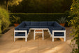 Nizuc - Outdoor Patio 10 Piece Modular Sectional With White Frame - Simple Home Plus