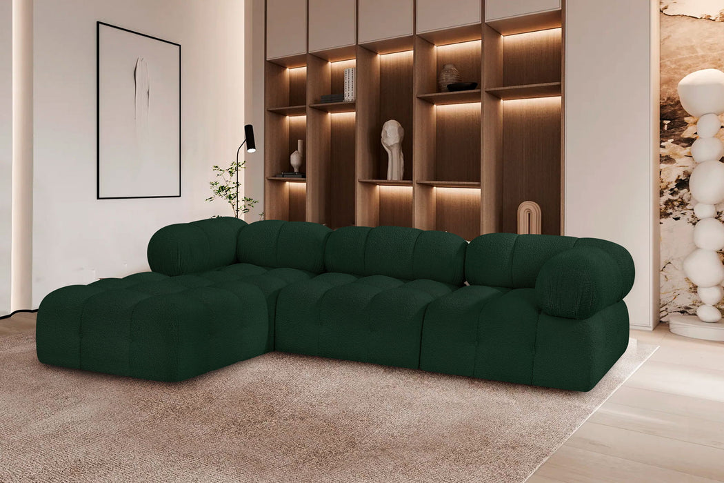Ames - 4 Piece Fabric Modular Sectional - Simple Home Plus