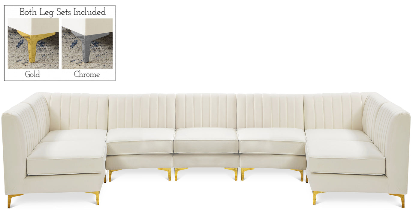 Alina - 7 Piece Modular Sectional - Simple Home Plus