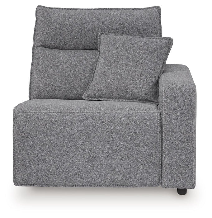 Modmax II - Reclining Sectional - Salt And Pepper - Simple Home Plus