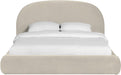 Celine - Upholstered Bed - Cream - Simple Home Plus