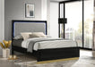 Caraway - Wood LED Panel Bed - Simple Home Plus