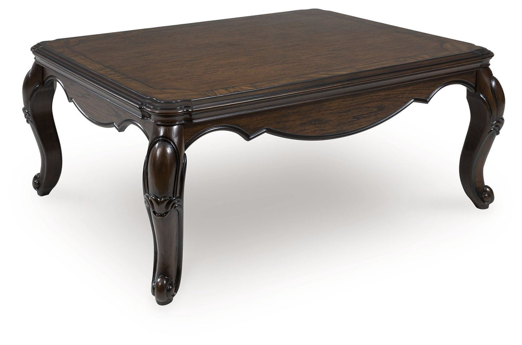 Maylee - Table With Cabriole Legs - Simple Home Plus