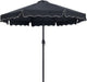 Amalfi - Patio Umbrella - Light Brown Base / Black Pole - Simple Home Plus