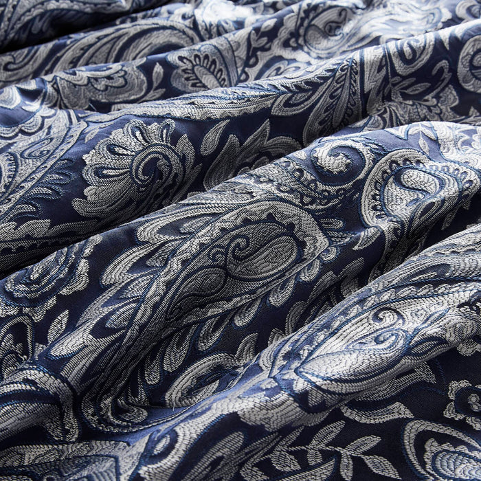 Aubrey - California King Complete Bed (Set of 12) - Navy - Simple Home Plus