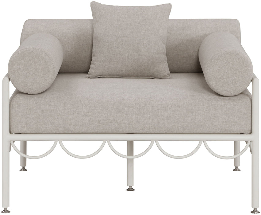 Portofino - Resilient Water Repellent Fabric Upholstered Outdoor Patio Chair - Simple Home Plus