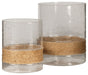 Eudocia - Clear - Candle Holder Set (Set of 2) - Simple Home Plus