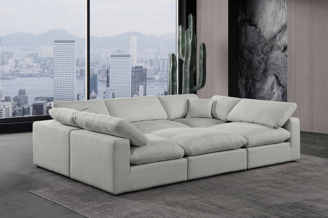 Comfy - 6 Piece Linen Sectional - Simple Home Plus
