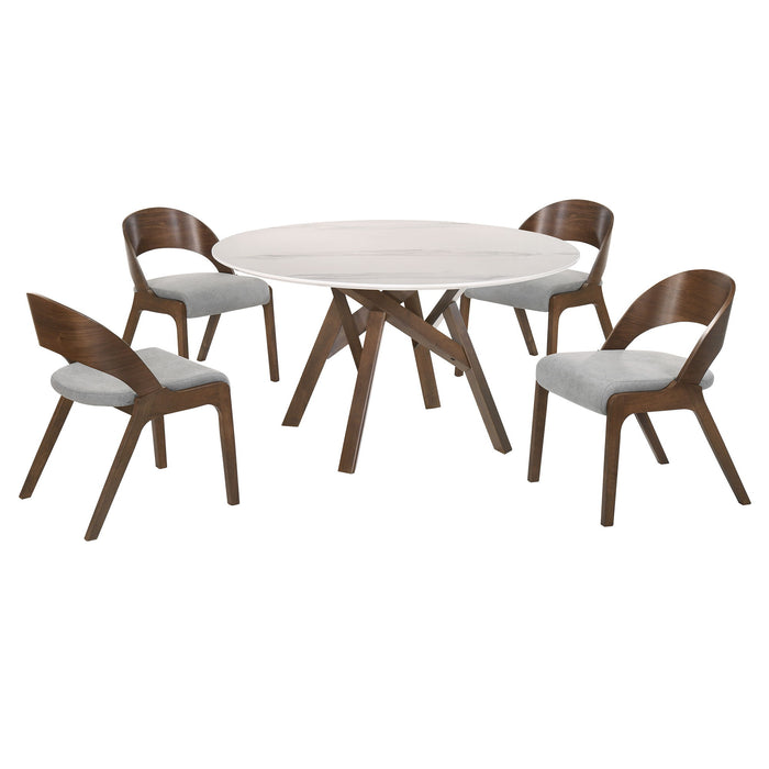 Venus And Polly - Round Dining Set - Simple Home Plus