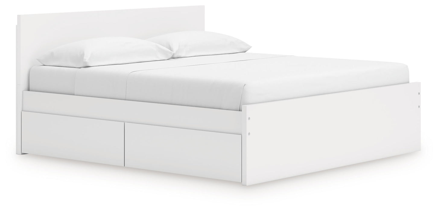 Onita - Panel Platform Bed - Simple Home Plus