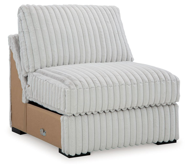Stupendous - Armless Chair - Alloy - Simple Home Plus