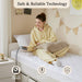 Heated Microfiber - Mattress Pad With 3M Scotchgard - White - Simple Home Plus
