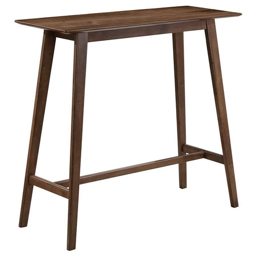 Finnick - Rectangular Pub Height Bar Table - Walnut - Simple Home Plus