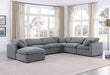 Indulge - Velvet 7 Piece Modular Sectional - Simple Home Plus