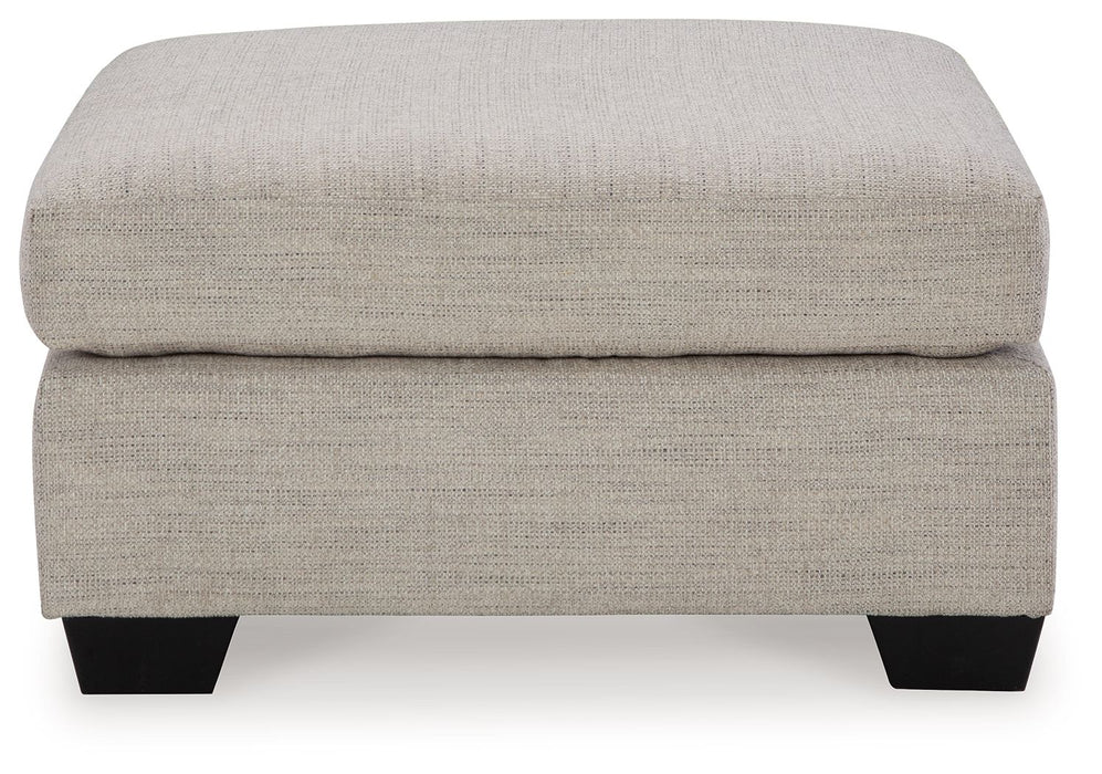 Mahoney - Oversized Accent Ottoman - Simple Home Plus