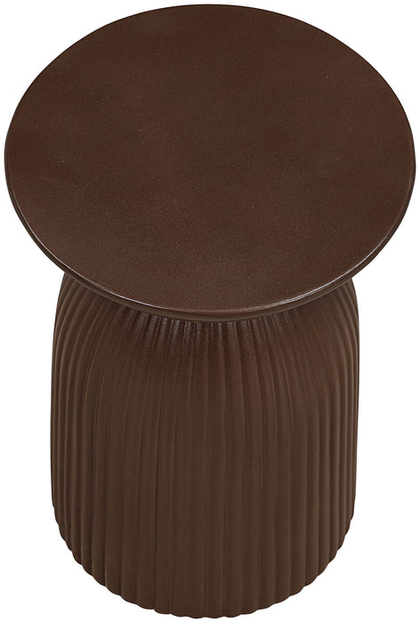 Opani - Concrete End Table - Simple Home Plus
