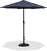 Fiji - Aluminum Patio Umbrella With Round Black Base - Simple Home Plus