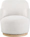 Clarita - Boucle Swivel Accent Chair - Simple Home Plus