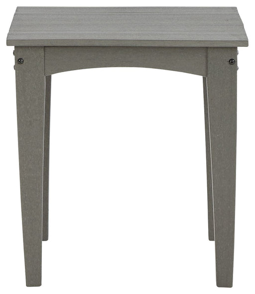 Visola - Gray - Square End Table - Simple Home Plus