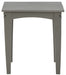 Visola - Gray - Square End Table - Simple Home Plus