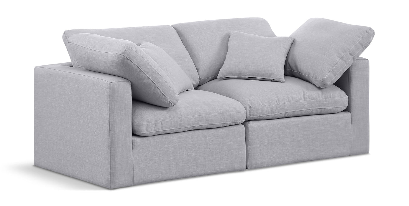 Indulge - Linen 2 Seat Modular Sofa - Simple Home Plus