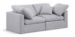 Indulge - Linen 2 Seat Modular Sofa - Simple Home Plus