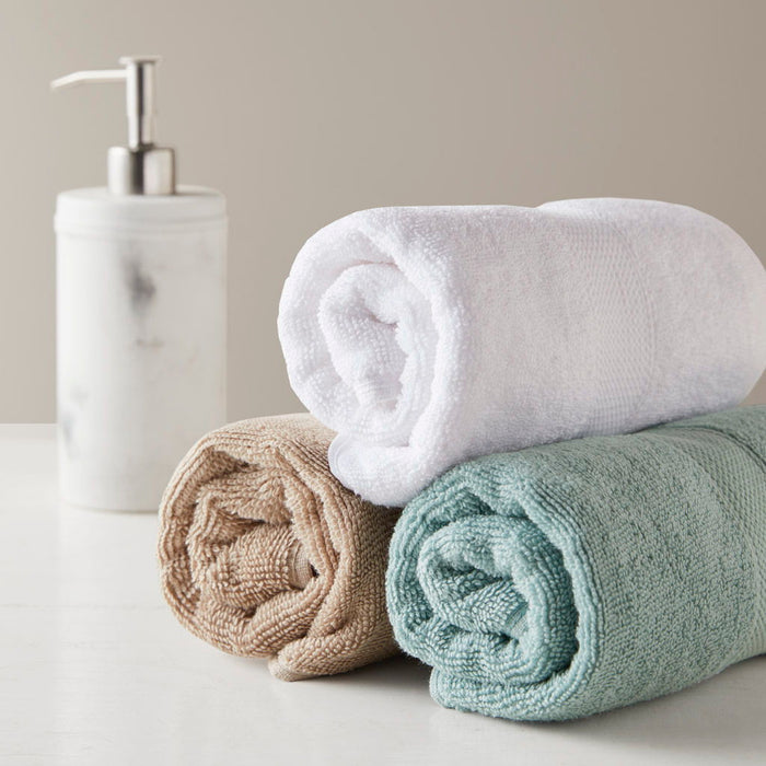Premium Turkish Cotton 6-Piece 500GSM Plush Towel Set - Charcoal - Simple Home Plus