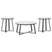 Hugo - Faux Marble Coffee Table Set - Simple Home Plus