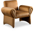 Fleurette - Accent Chair - Saddle - Simple Home Plus