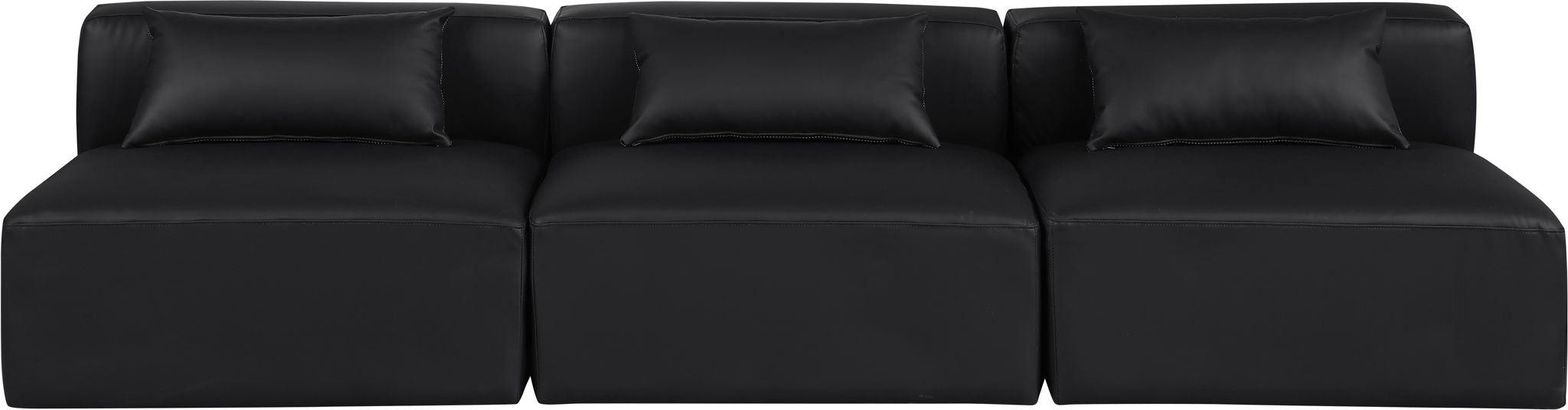 Cube - Modular 3 Seat Armless Sofa - Simple Home Plus